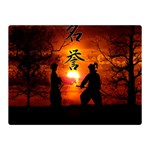 Ninja Sunset Double Sided Flano Blanket (Mini)