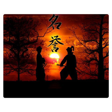 Ninja Sunset Double Sided Flano Blanket (Medium) from ArtsNow.com 60 x50  Blanket Front