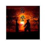 Ninja Sunset Small Satin Scarf (Square)