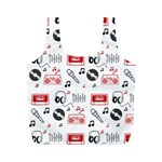 Music Is My Life Full Print Recycle Bag (M)