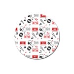 Music Is My Life Magnet 3  (Round)