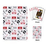 Music Is My Life Playing Cards Single Design