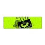 Music Is Life Sticker (Bumper)