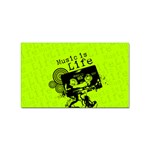 Music Is Life Sticker Rectangular (10 pack)