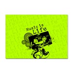 Music Is Life Sticker A4 (100 pack)