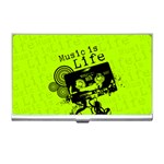 Music Is Life Business Card Holder