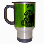 Music Is Life Travel Mug (Silver Gray)