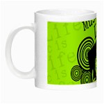 Music Is Life Night Luminous Mug