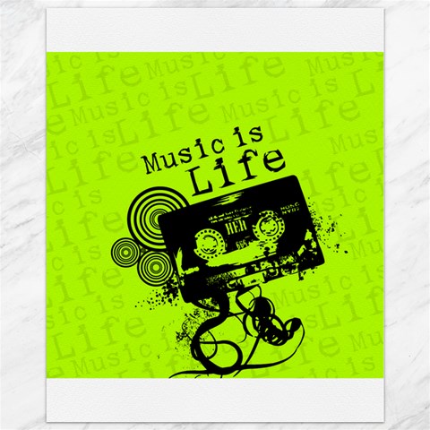 Music Is Life Canvas 11  x 14  from ArtsNow.com 10.95 x13.48  Canvas - 1
