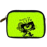 Music Is Life Digital Camera Leather Case