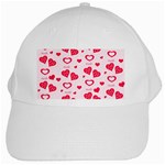 Muah Harts White Cap