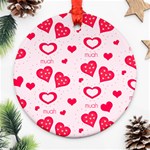 Muah Harts Ornament (Round)