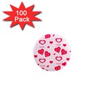 Muah Harts 1  Mini Magnet (100 pack) 