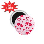 Muah Harts 1.75  Magnet (10 pack) 