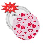 Muah Harts 2.25  Button (10 pack)