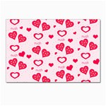 Muah Harts Postcards 5  x 7  (Pkg of 10)