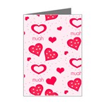 Muah Harts Mini Greeting Card