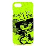 Music Is Life iPhone 7/8 Black UV Print Case