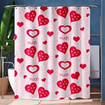 Muah Harts Shower Curtain 60  x 72  (Medium)