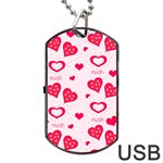 Muah Harts Dog Tag USB Flash (Two Sides)