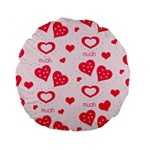 Muah Harts Standard 15  Premium Round Cushion 