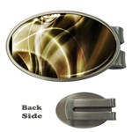 Metal Fluid Money Clip (Oval)