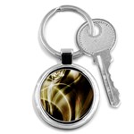 Metal Fluid Key Chain (Round)