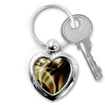 Metal Fluid Key Chain (Heart)