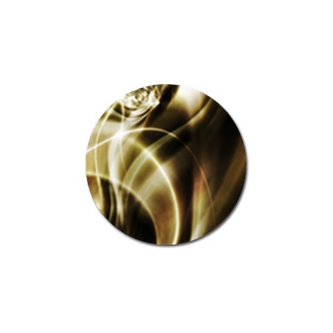 Metal Fluid Golf Ball Marker from ArtsNow.com Front