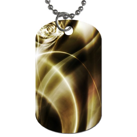 Metal Fluid Dog Tag (Two Sides) from ArtsNow.com Front