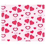 Muah Harts Double Sided Flano Blanket (Small)