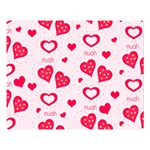 Muah Harts Double Sided Flano Blanket (Large)