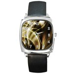 Metal Fluid Square Metal Watch