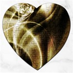 Metal Fluid Jigsaw Puzzle (Heart)