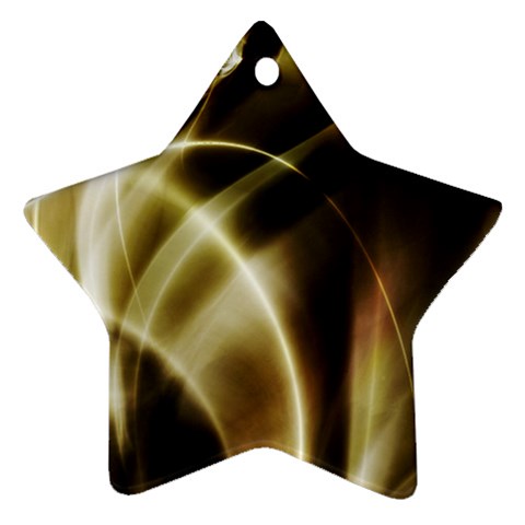 Metal Fluid Star Ornament (Two Sides) from ArtsNow.com Front