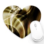 Metal Fluid Heart Mousepad