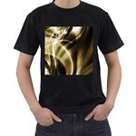 Metal Fluid Men s T-Shirt (Black)