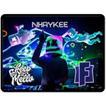 Marshmello DJ Fleece Blanket Fleece Blanket (Large)