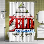 The Legend Of Zelda   Skyward Sword (logo) Shower Curtain 48  x 72  (Small)