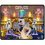 Marshmello Emote Emote Dancer Marsh Walk Fleece Blanket Fleece Blanket (Medium)