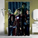 Avengers Age Of Ultron 2015 Movie Wide Shower Curtain 48  x 72  (Small)