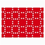 canadian maple leaves  Large Glasses Cloth