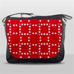 canadian maple leaves  Messenger Bag