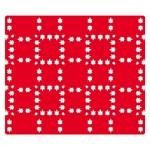 canadian maple leaves  Double Sided Flano Blanket (Small)