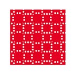 canadian maple leaves  Small Satin Scarf (Square)