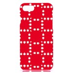 canadian maple leaves  iPhone 7/8 Black UV Print Case