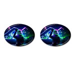 Marshmello Dj Hd Qu Jpglg Cufflinks (Oval)