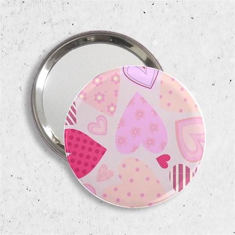 love05_bg3 2.25  Handbag Mirror from ArtsNow.com Front