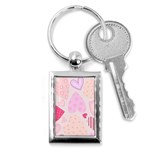 love05_bg3 Key Chain (Rectangle)