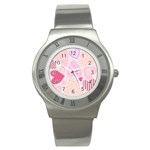 love05_bg3 Stainless Steel Watch